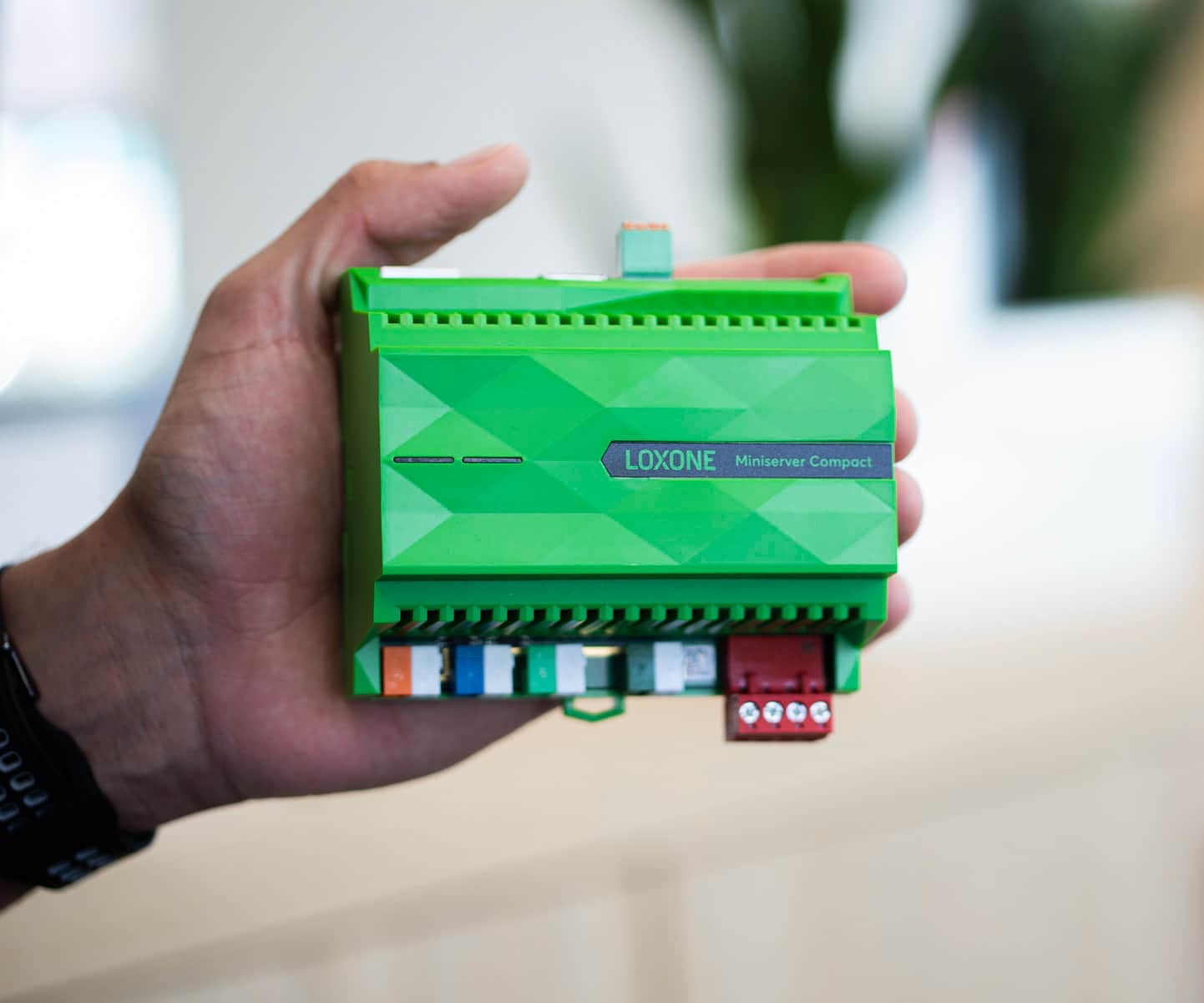 Miniserver in de technische ruimte