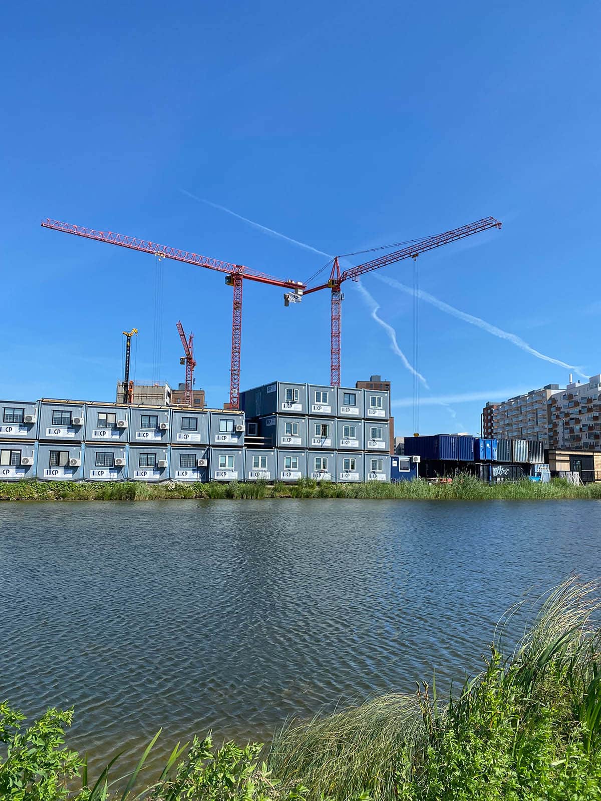 Nieuwbouwproject in aanbouw.