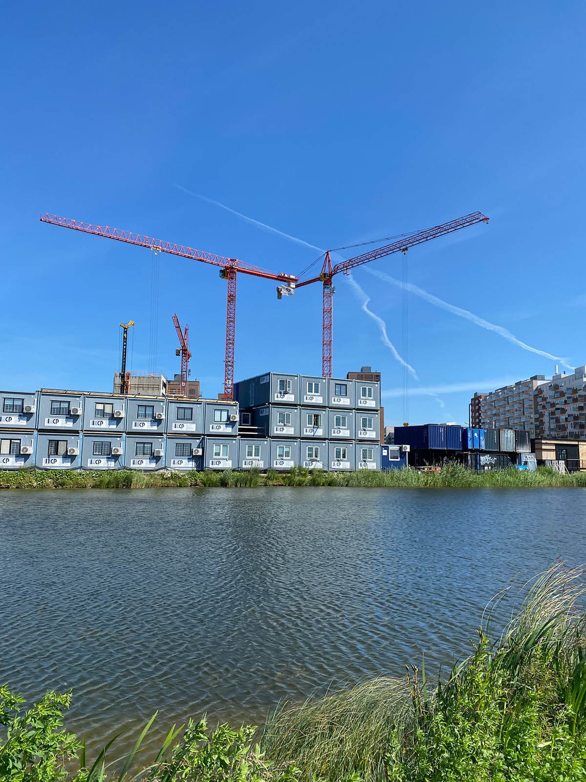Nieuwbouwproject in aanbouw.